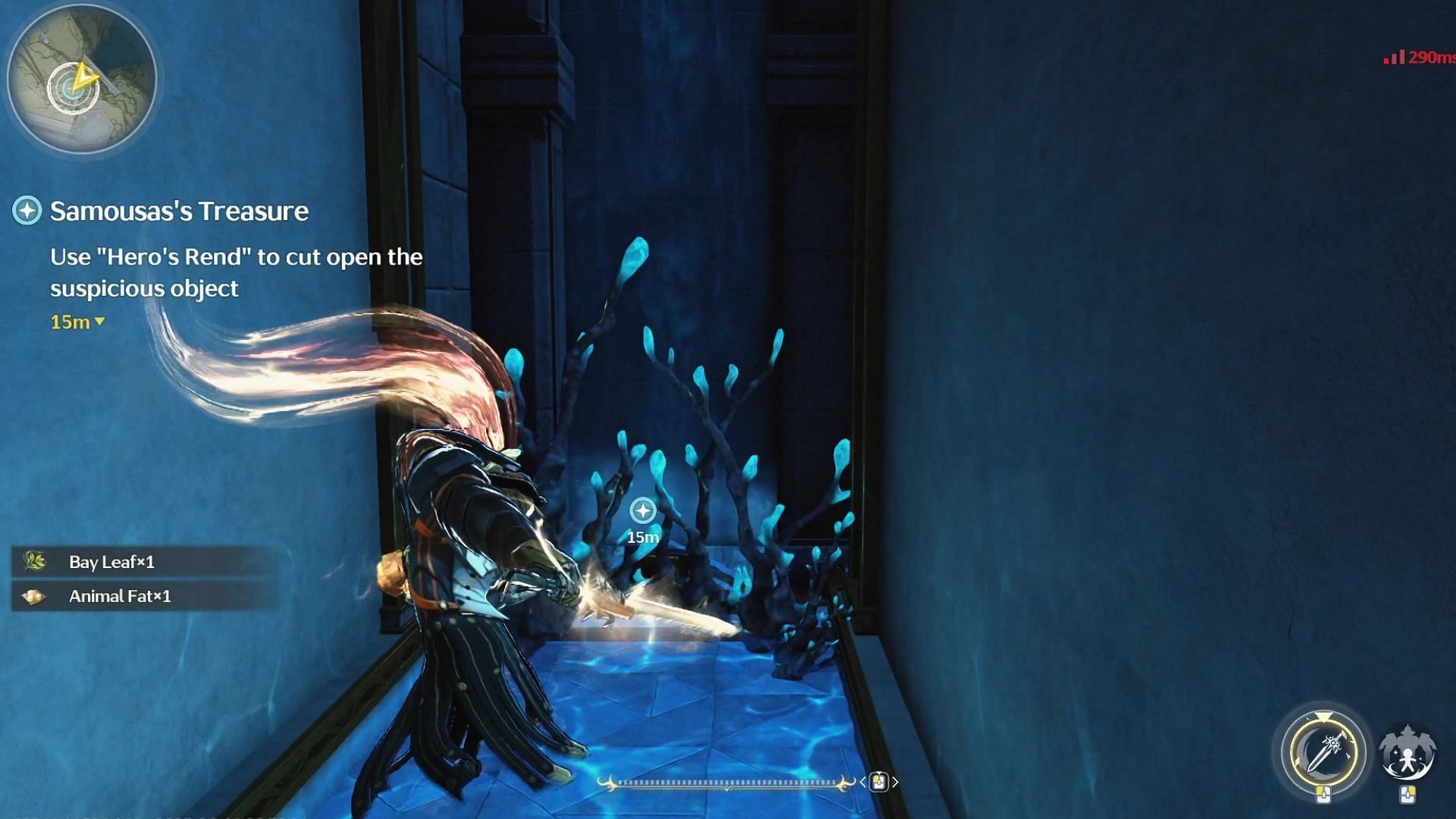 Use Hero's Rend to shatter the object (Image via Kuro Games)